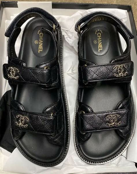 chanel sandal dupe amazon|Chanel knock off shoes.